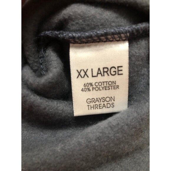 NWT Spooky Smiley World Cropped, Fleece lined Sweatshirt, Melting Smiley SZ XXL - Picture 8 of 8